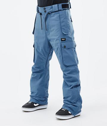 Pantalones Snowboard Dope Iconic Hombre Azules Gris | ESAP2575