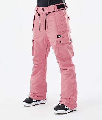 Pantalones Snowboard Dope Iconic W Mujer Rosas | ESOR3269