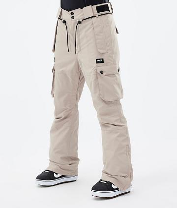 Pantalones Snowboard Dope Iconic W Mujer Marrones | ESUT3271