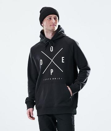 Sudadera Con Capucha Dope Daily 2X-UP Hombre Negras | ESNB3013