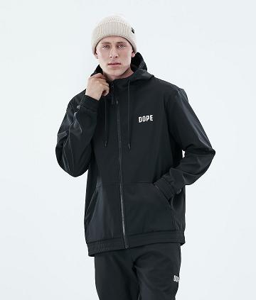 Sudadera Con Capucha Dope Flight Full Zip Hombre Negras | ESGL3023