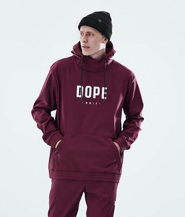 Sudadera Con Capucha Dope Flight Hombre Burdeos | ESHK3022