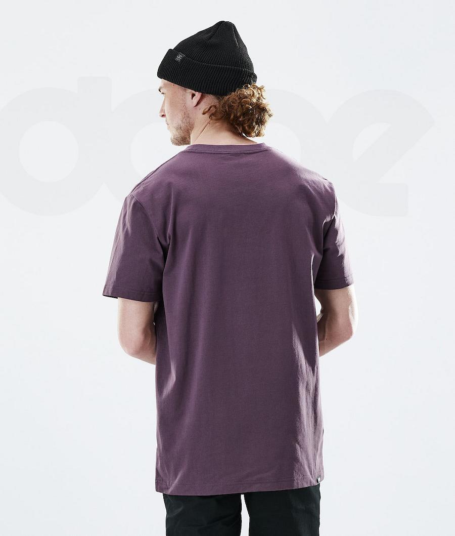 Camiseta Dope Daily 2X-UP Hombre Moradas | ESHK2978