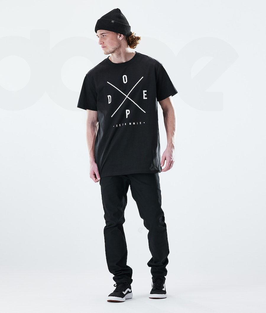 Camiseta Dope Daily 2X-UP Hombre Negras | ESHK2977