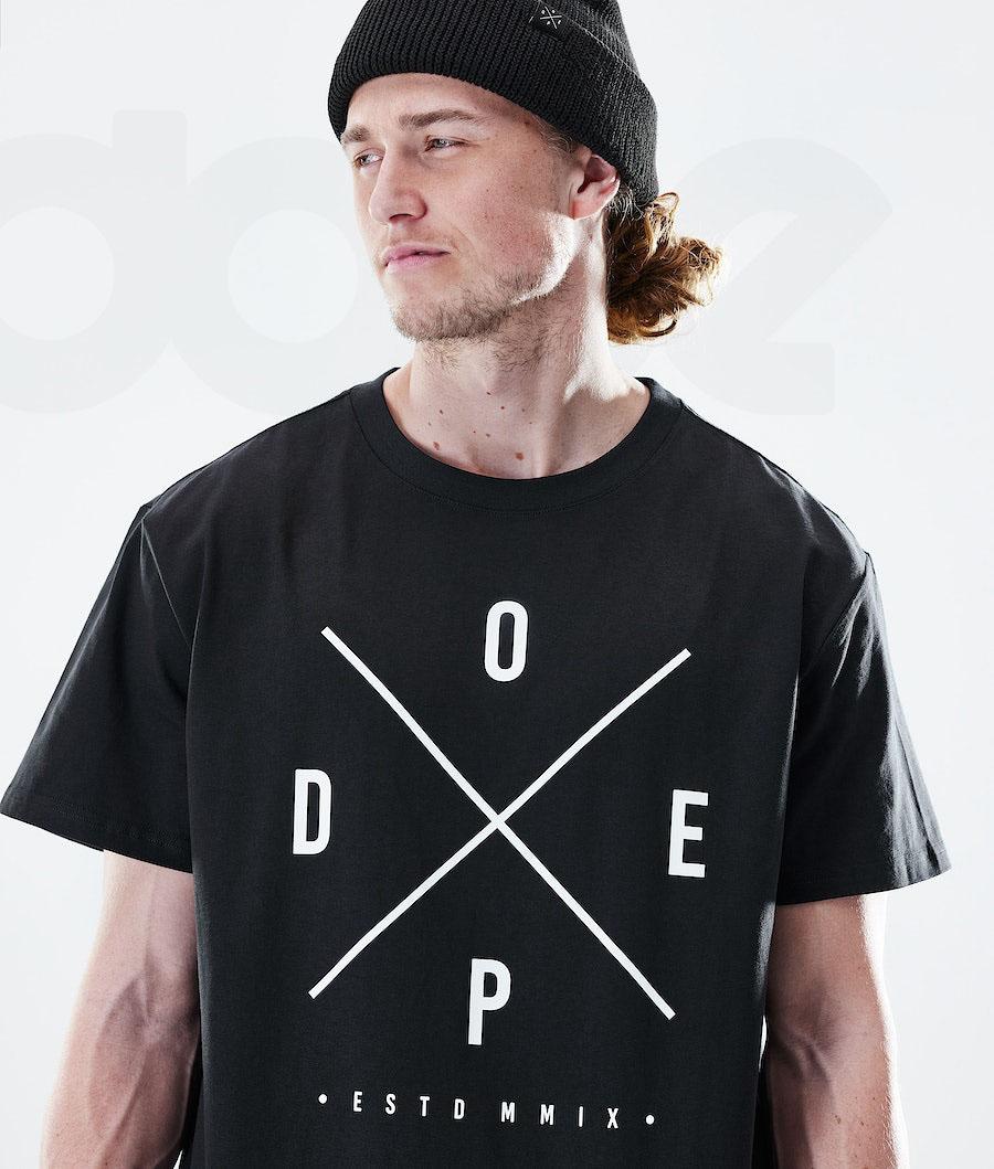 Camiseta Dope Daily 2X-UP Hombre Negras | ESHK2977