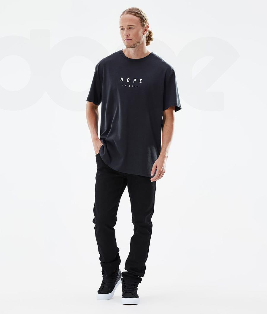 Camiseta Dope Standard Peak Hombre Negras | ESRW2990