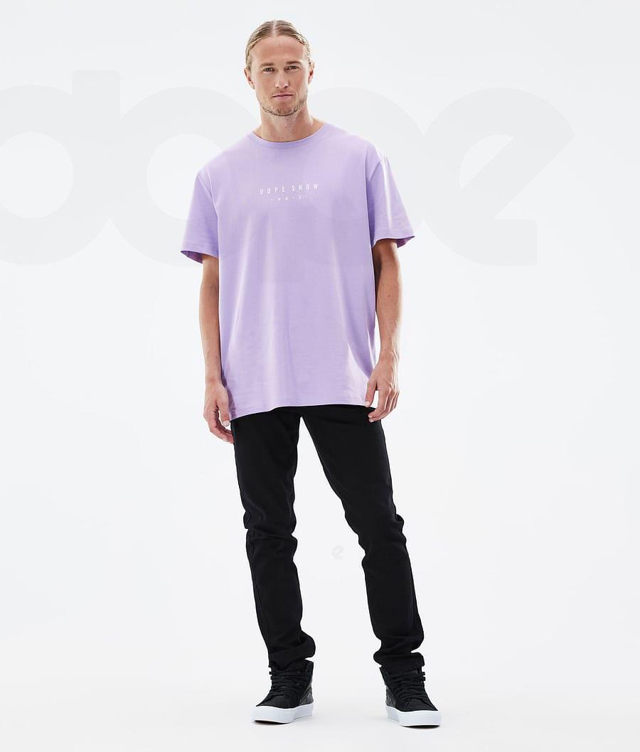 Camiseta Dope Standard Range Hombre Moradas | ESNB2995