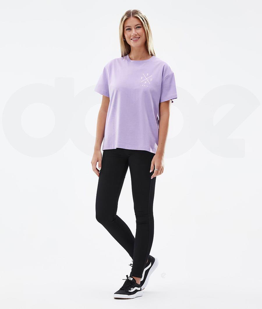 Camiseta Dope Standard W 2X-Up Mujer Moradas | ESAP3773