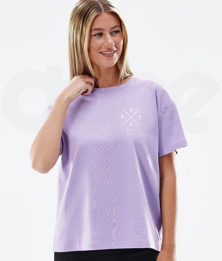 Camiseta Dope Standard W 2X-Up Mujer Moradas | ESAP3773