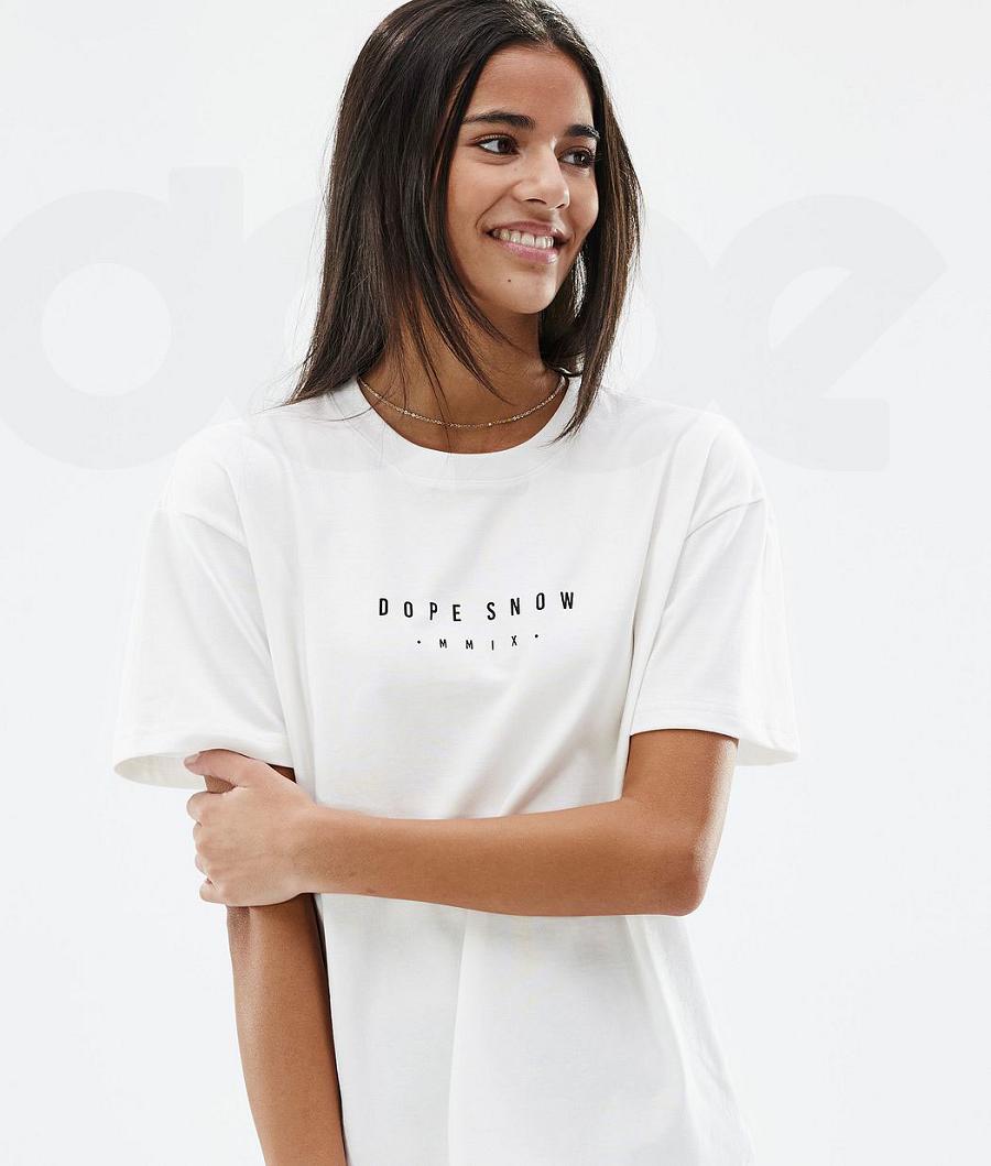 Camiseta Dope Standard W Range Mujer Blancas | ESWY3782