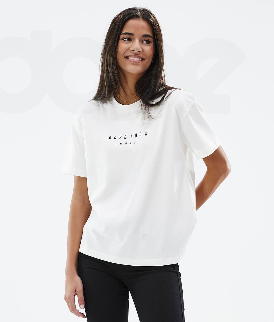 Camiseta Dope Standard W Range Mujer Blancas | ESWY3782