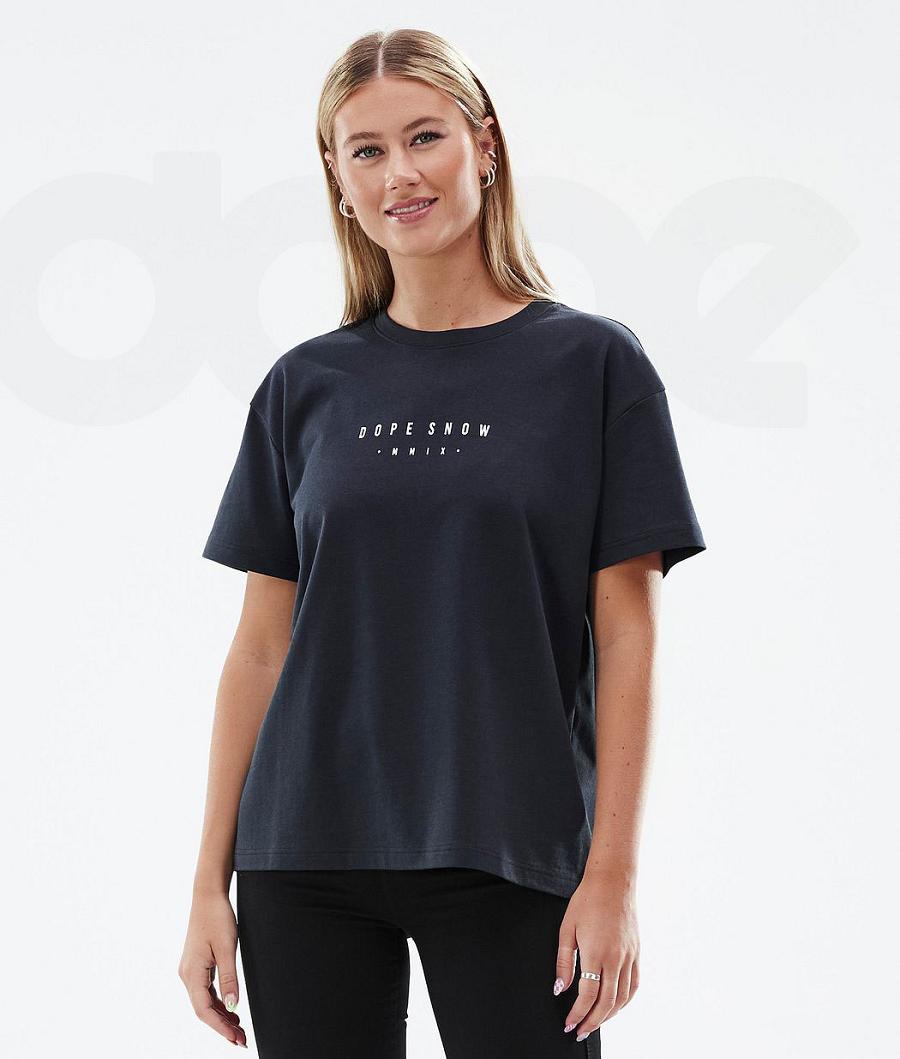 Camiseta Dope Standard W Range Mujer Negras | ESRW3780