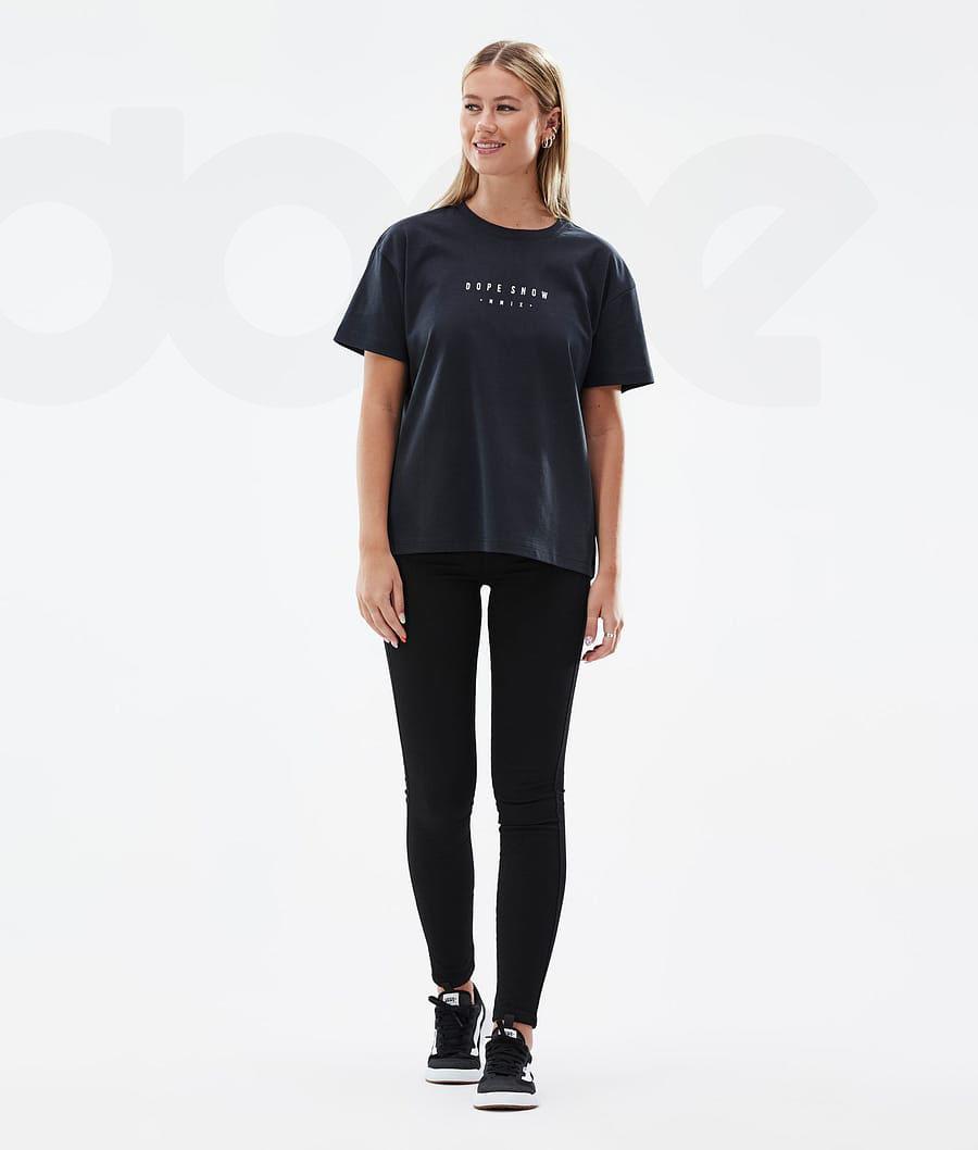 Camiseta Dope Standard W Range Mujer Negras | ESRW3780