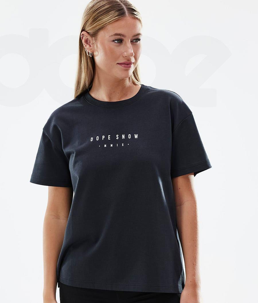 Camiseta Dope Standard W Range Mujer Negras | ESRW3780