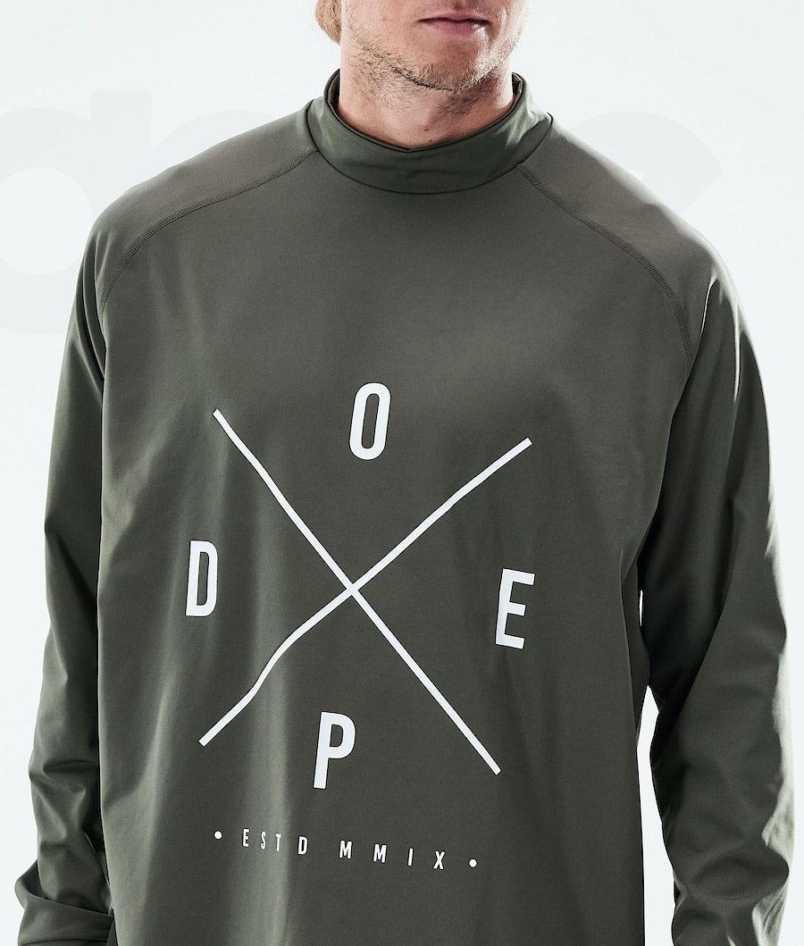 Camiseta Térmica Dope Snuggle 2X-Up Hombre Verde Oliva Verde | ESMA3065