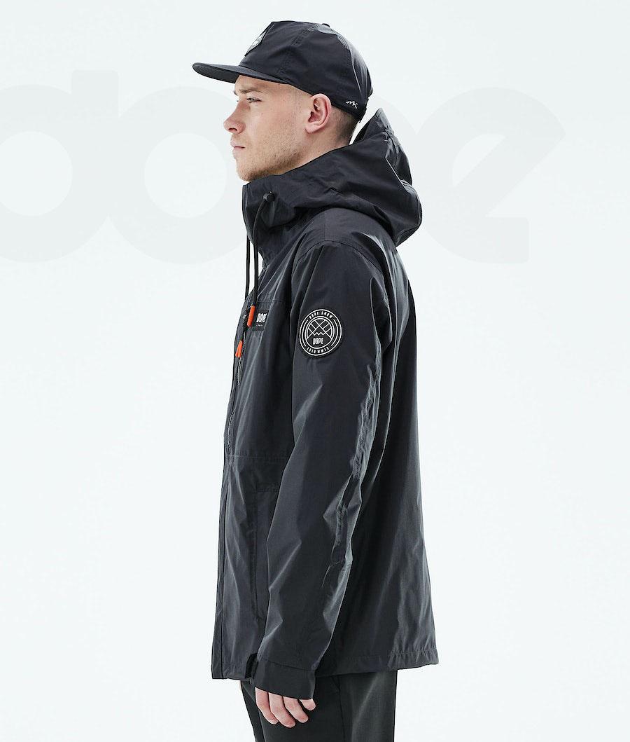 Chaquetas Al Aire Libre Dope Blizzard Light Full Zip Hombre Negras | ESJJ2692