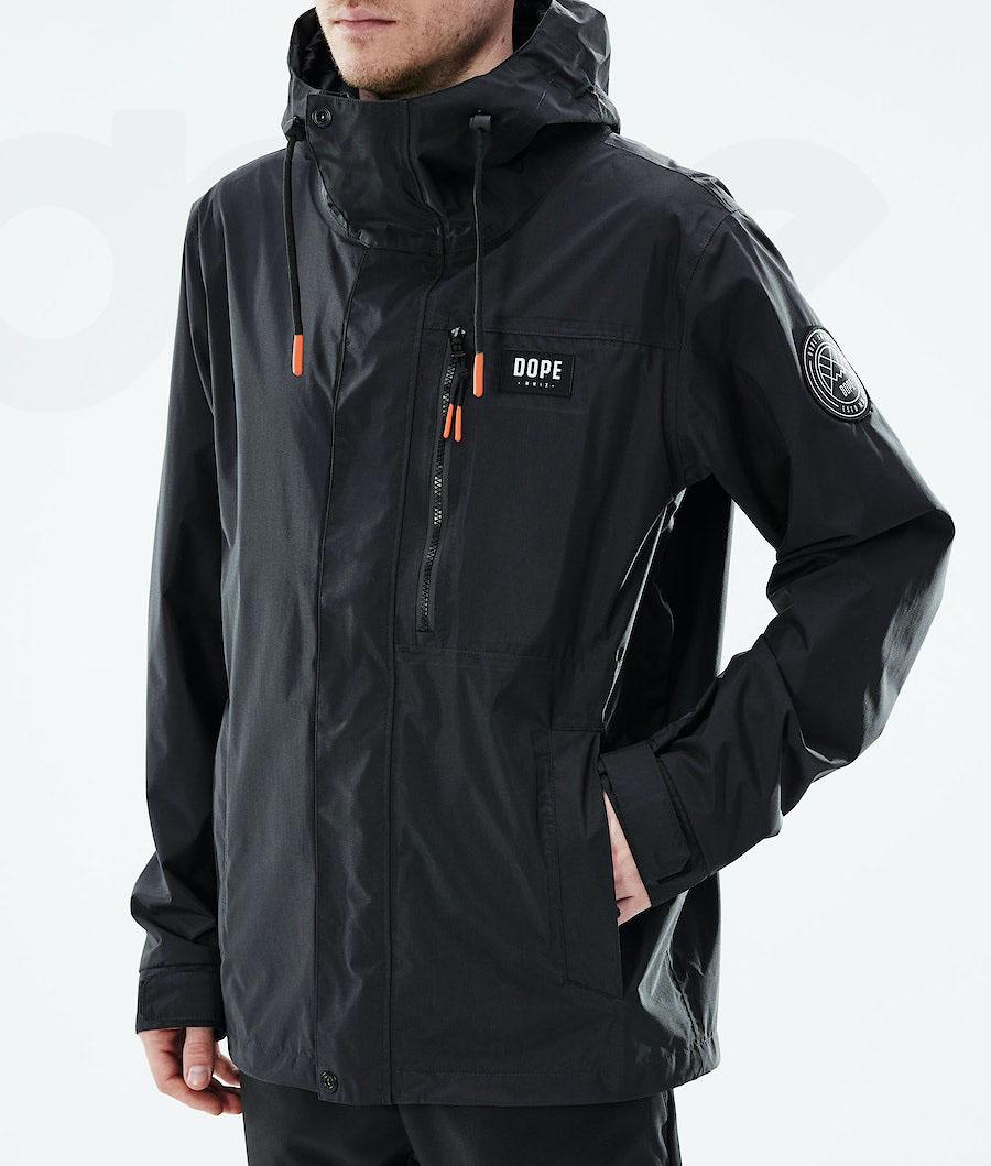 Chaquetas Al Aire Libre Dope Blizzard Light Full Zip Hombre Negras | ESJJ2692