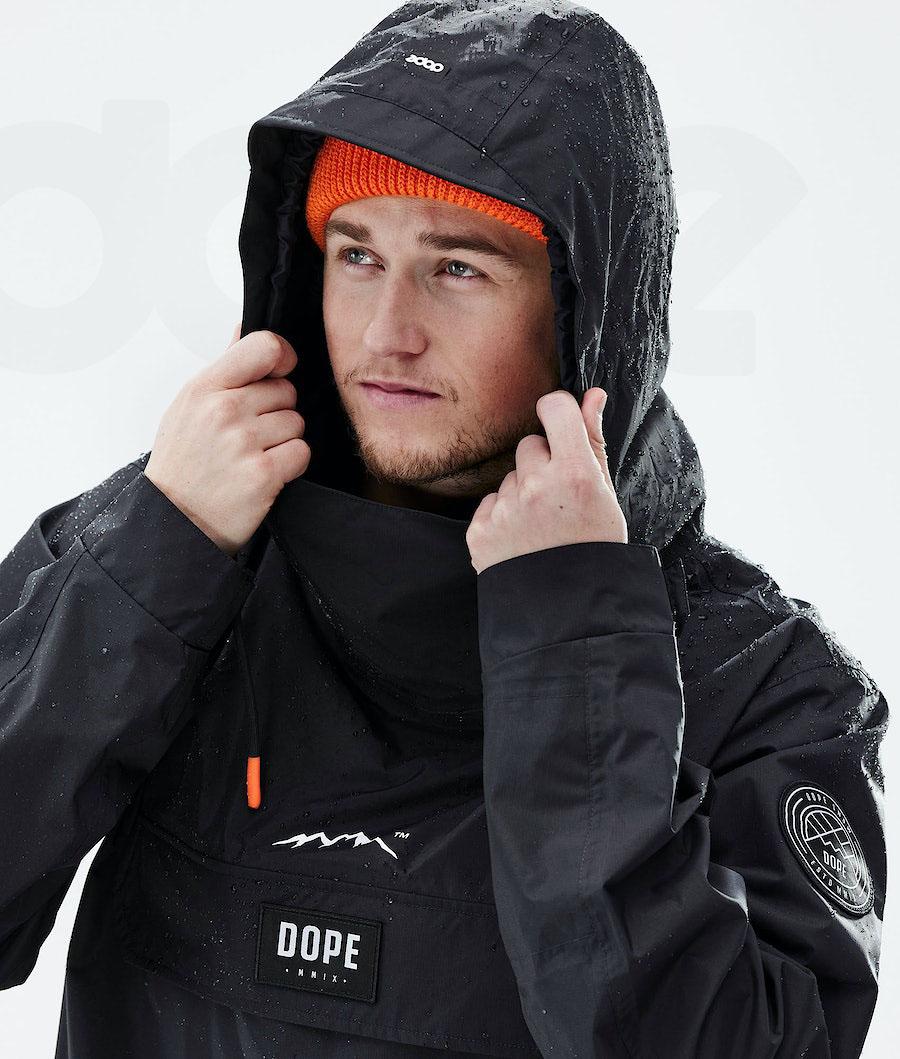 Chaquetas Al Aire Libre Dope Blizzard Light Hombre Negras | ESLH2690