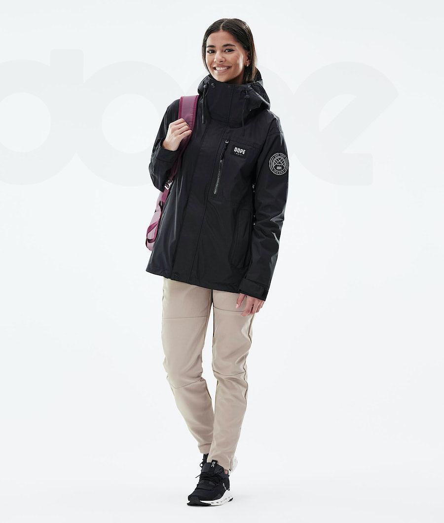 Chaquetas Al Aire Libre Dope Blizzard Light W Full Zip Mujer Negras | ESOR3723