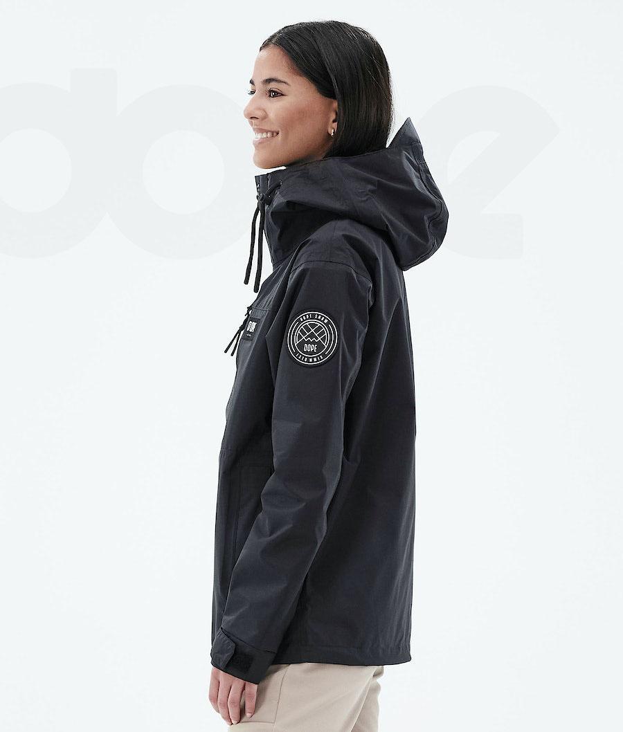 Chaquetas Al Aire Libre Dope Blizzard Light W Full Zip Mujer Negras | ESOR3723