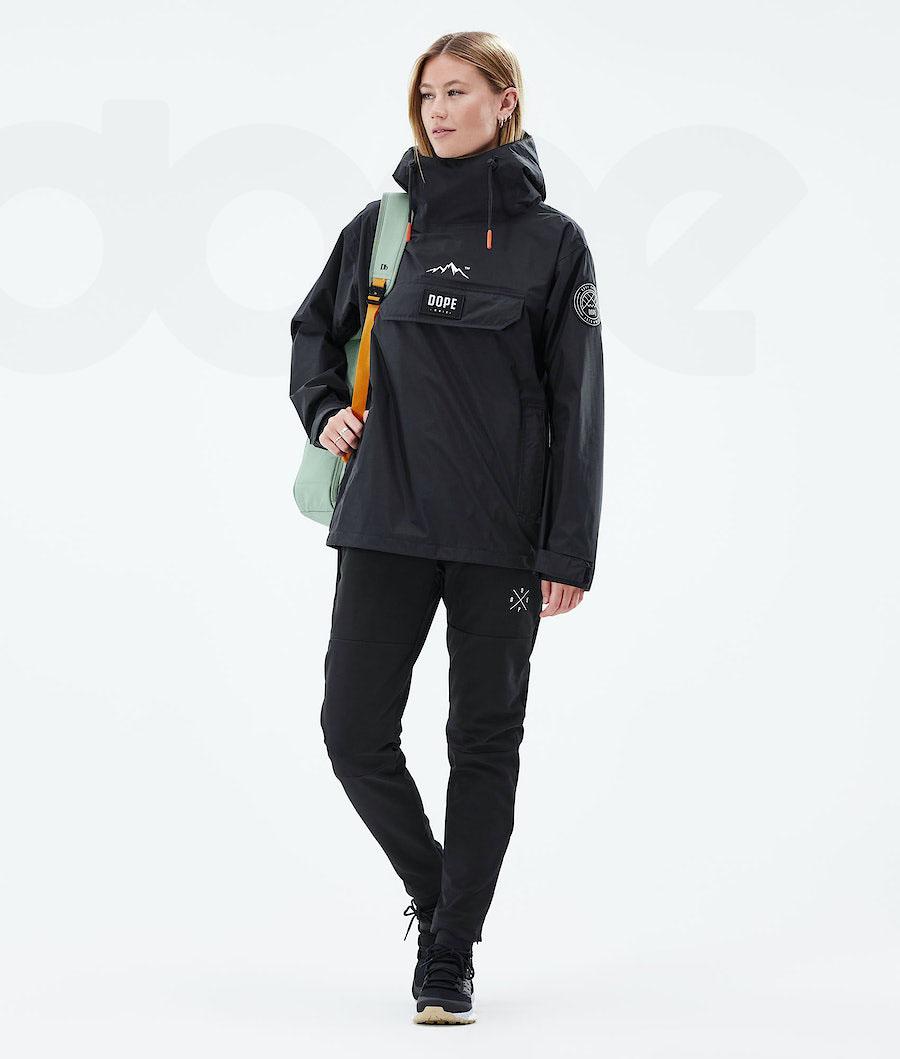 Chaquetas Al Aire Libre Dope Blizzard Light W Mujer Negras | ESSO3720