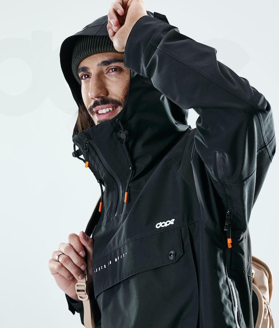 Chaquetas Al Aire Libre Dope Hiker Hombre Negras | ESAP2699