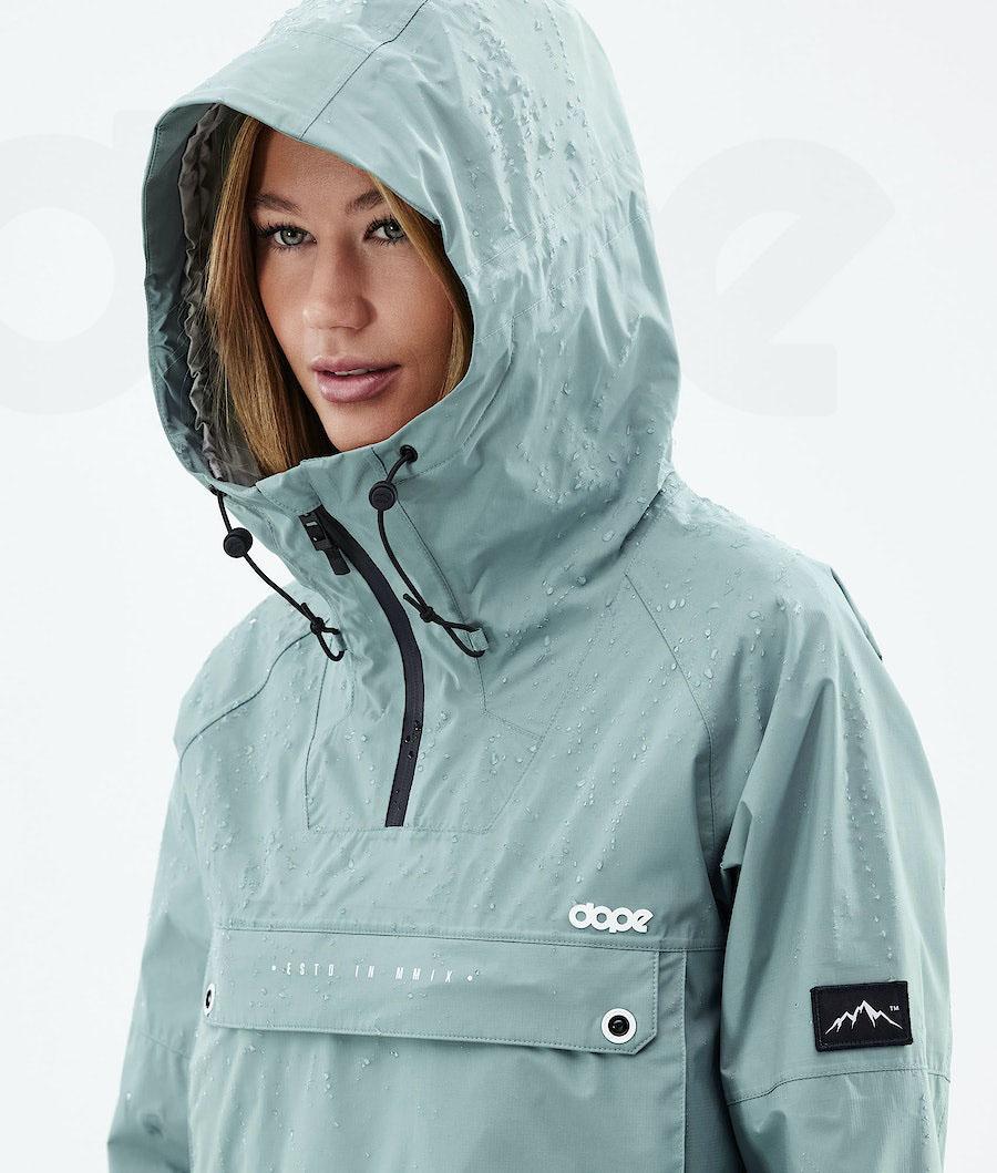 Chaquetas Al Aire Libre Dope Hiker Light W Mujer Verde | ESMA3732