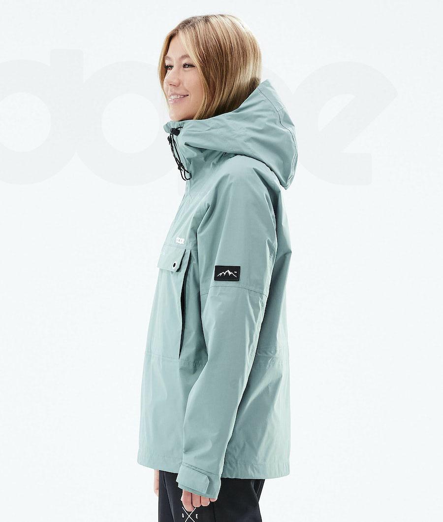 Chaquetas Al Aire Libre Dope Hiker Light W Mujer Verde | ESMA3732