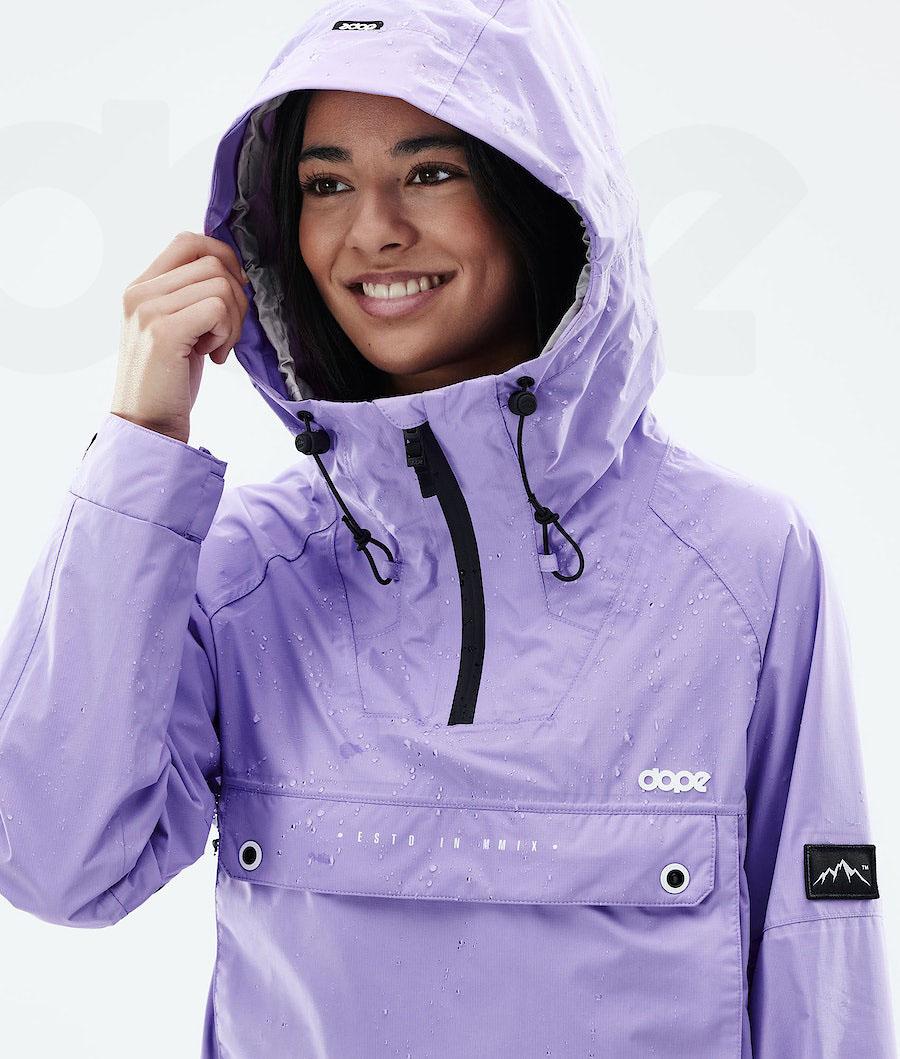 Chaquetas Al Aire Libre Dope Hiker Light W Mujer Moradas | ESQZ3731