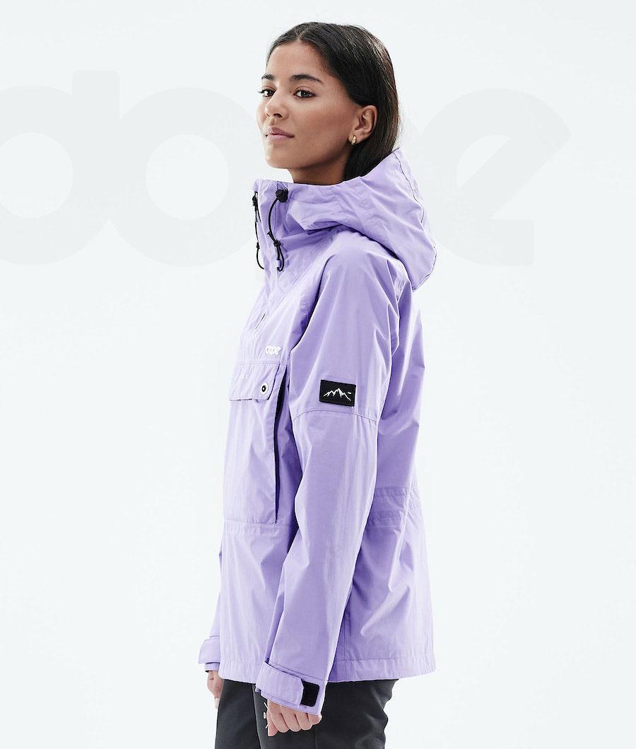 Chaquetas Al Aire Libre Dope Hiker Light W Mujer Moradas | ESQZ3731