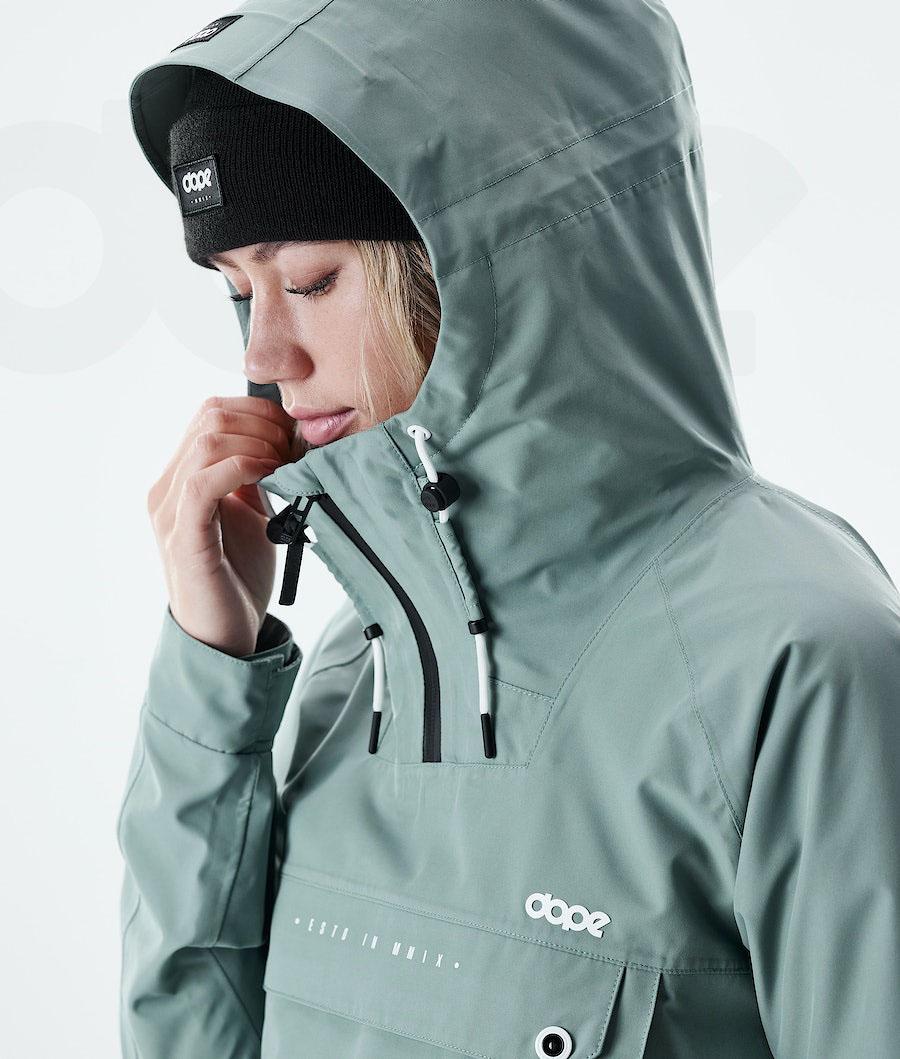 Chaquetas Al Aire Libre Dope Hiker W Mujer Verde | ESDN3737