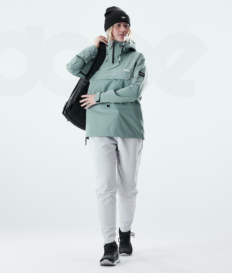 Chaquetas Al Aire Libre Dope Hiker W Mujer Verde | ESDN3737