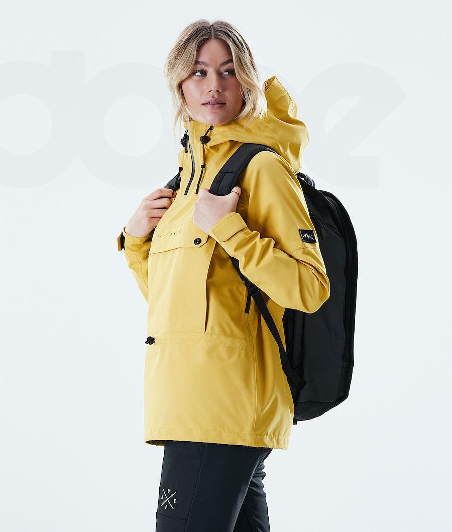 Chaquetas Al Aire Libre Dope Hiker W Mujer Amarillo | ESSO3738