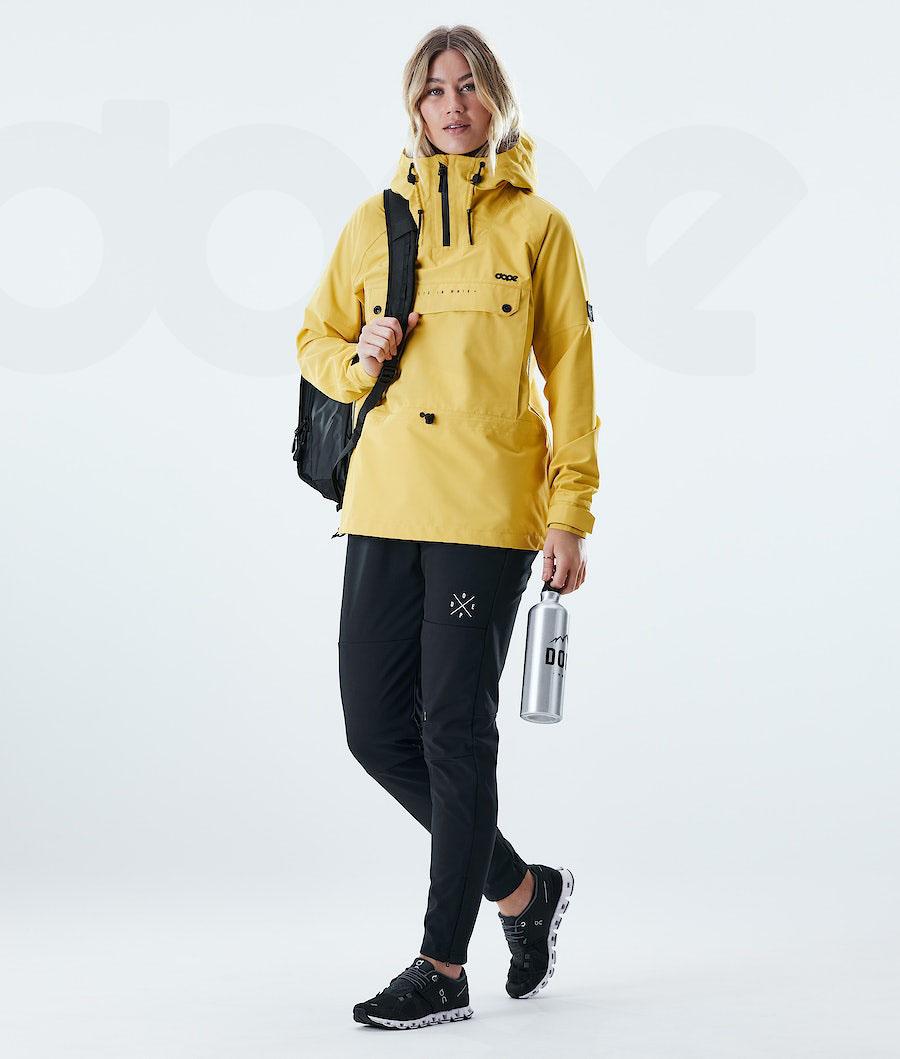 Chaquetas Al Aire Libre Dope Hiker W Mujer Amarillo | ESSO3738