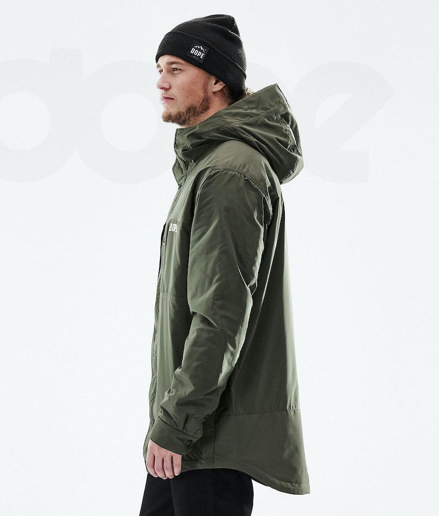 Chaquetas Al Aire Libre Dope Insulated Hombre Verde Oliva Verde | ESUT2703