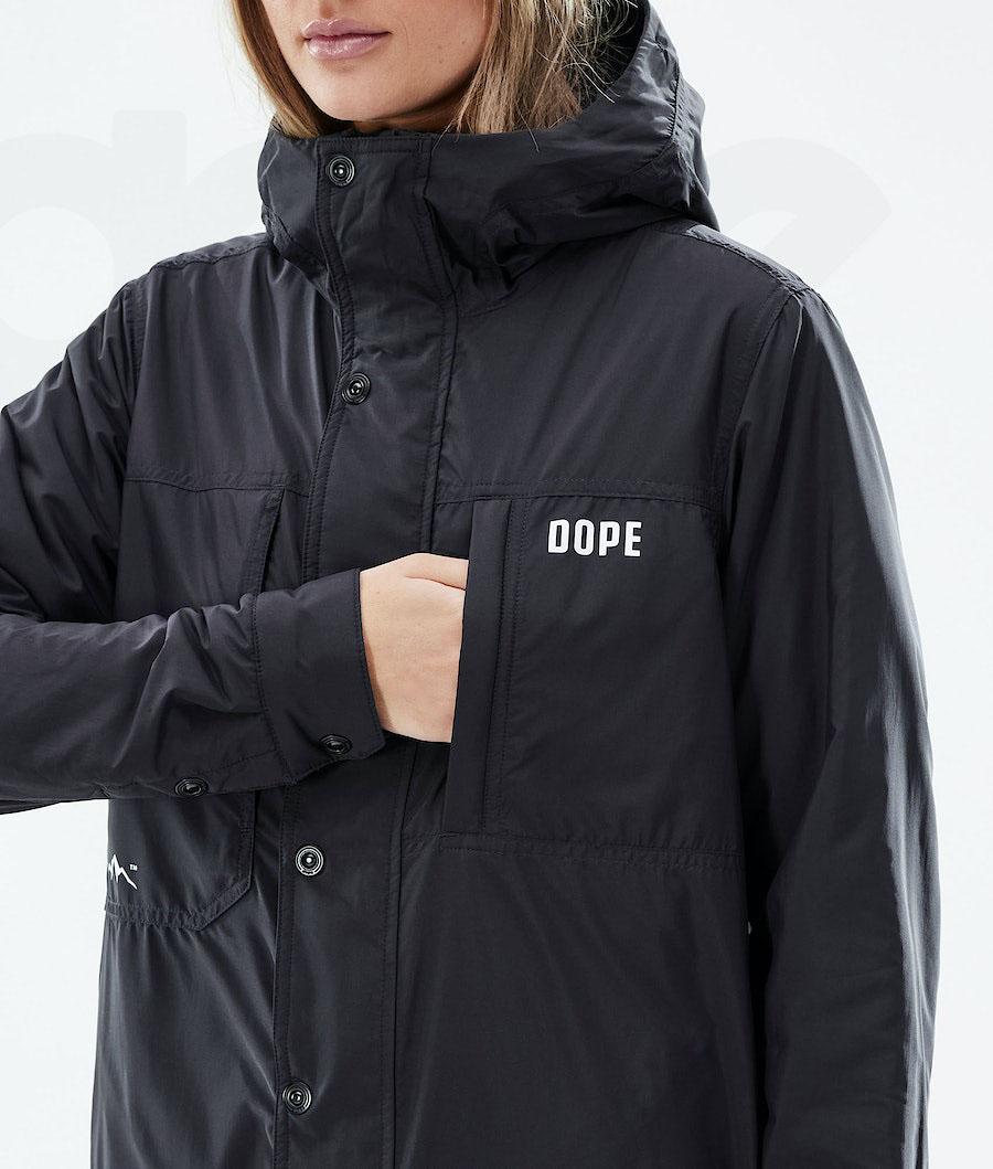 Chaquetas Al Aire Libre Dope Insulated W Mujer Negras | ESGL3742