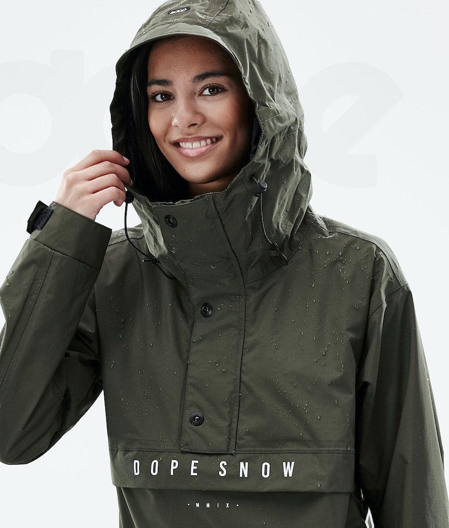 Chaquetas Al Aire Libre Dope Legacy Light W Mujer Verde Oliva Verde | ESSO3745