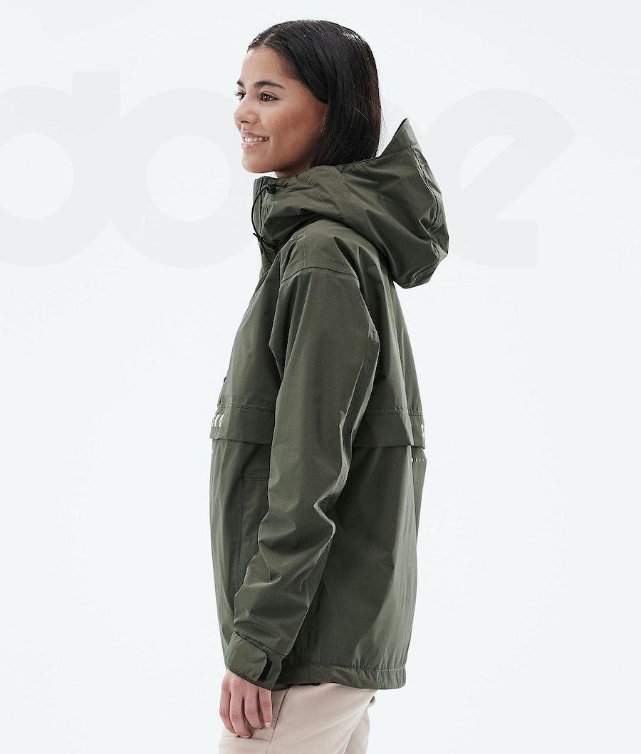 Chaquetas Al Aire Libre Dope Legacy Light W Mujer Verde Oliva Verde | ESSO3745