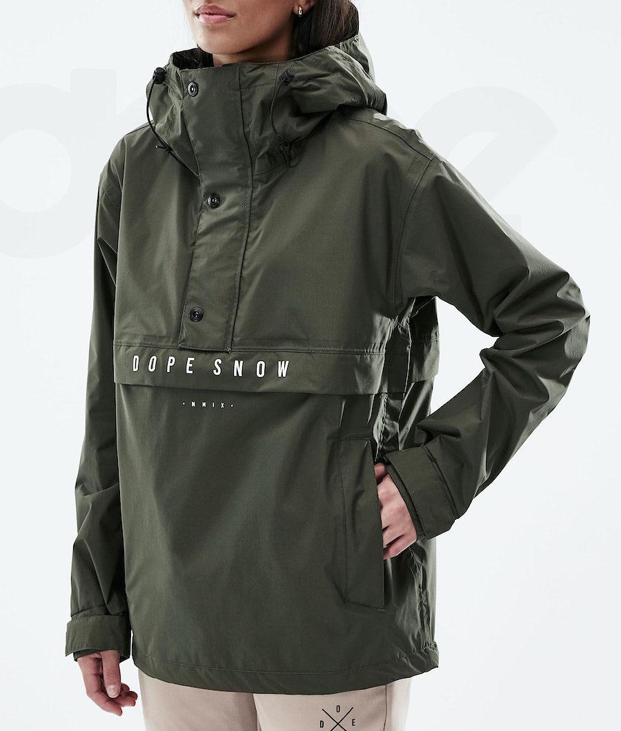 Chaquetas Al Aire Libre Dope Legacy Light W Mujer Verde Oliva Verde | ESSO3745