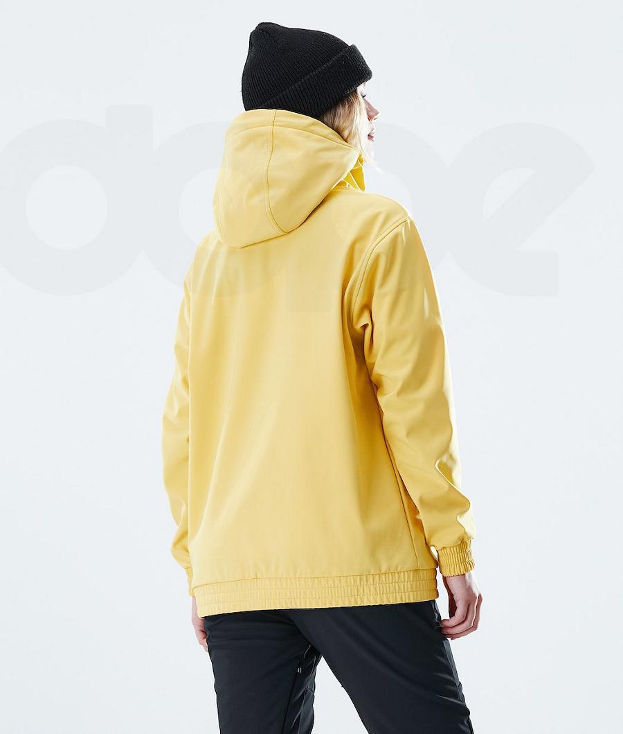 Chaquetas Al Aire Libre Dope Nomad W Mujer Amarillo | ESOR3748