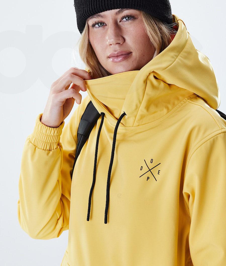 Chaquetas Al Aire Libre Dope Nomad W Mujer Amarillo | ESOR3748