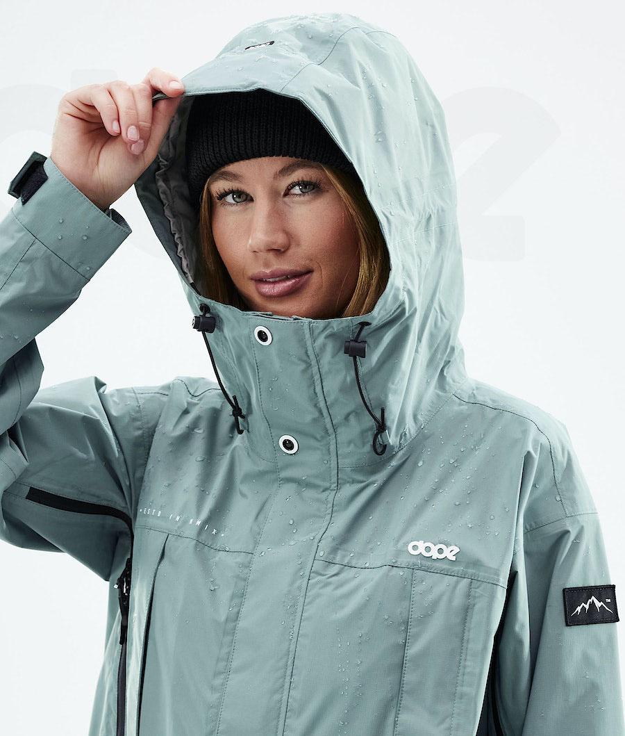 Chaquetas Al Aire Libre Dope Ranger Light W Mujer Verde | ESTV3752