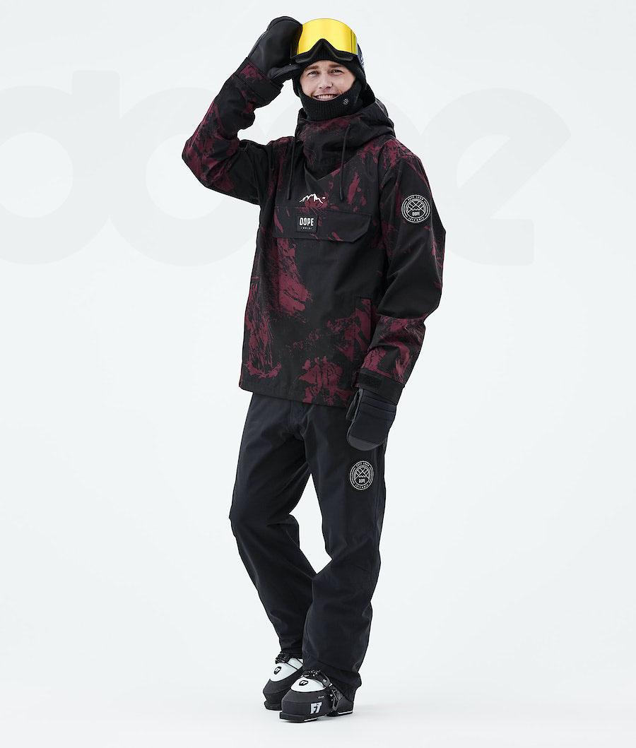 Chaquetas De Esquí Dope Blizzard 2021 Paint Hombre Burdeos | ESDN2910