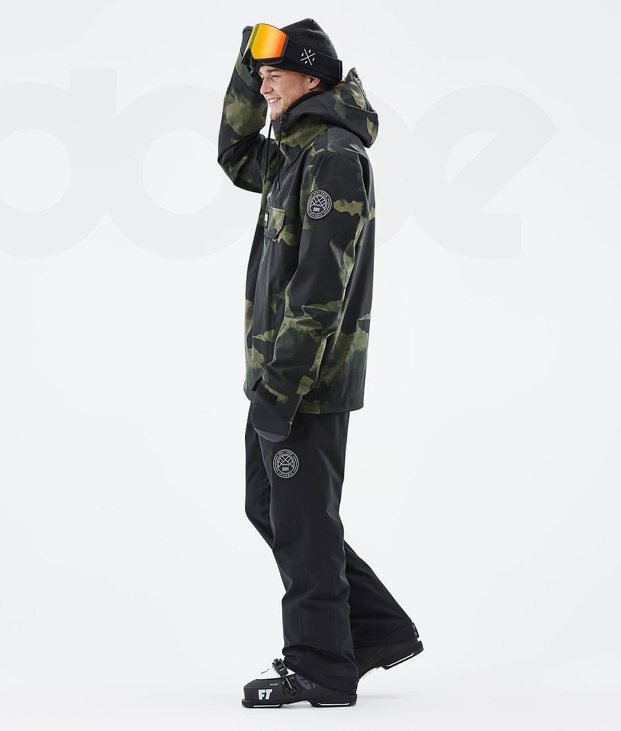 Chaquetas De Esquí Dope Blizzard Hombre Verde Camuflaje | ESJJ2905