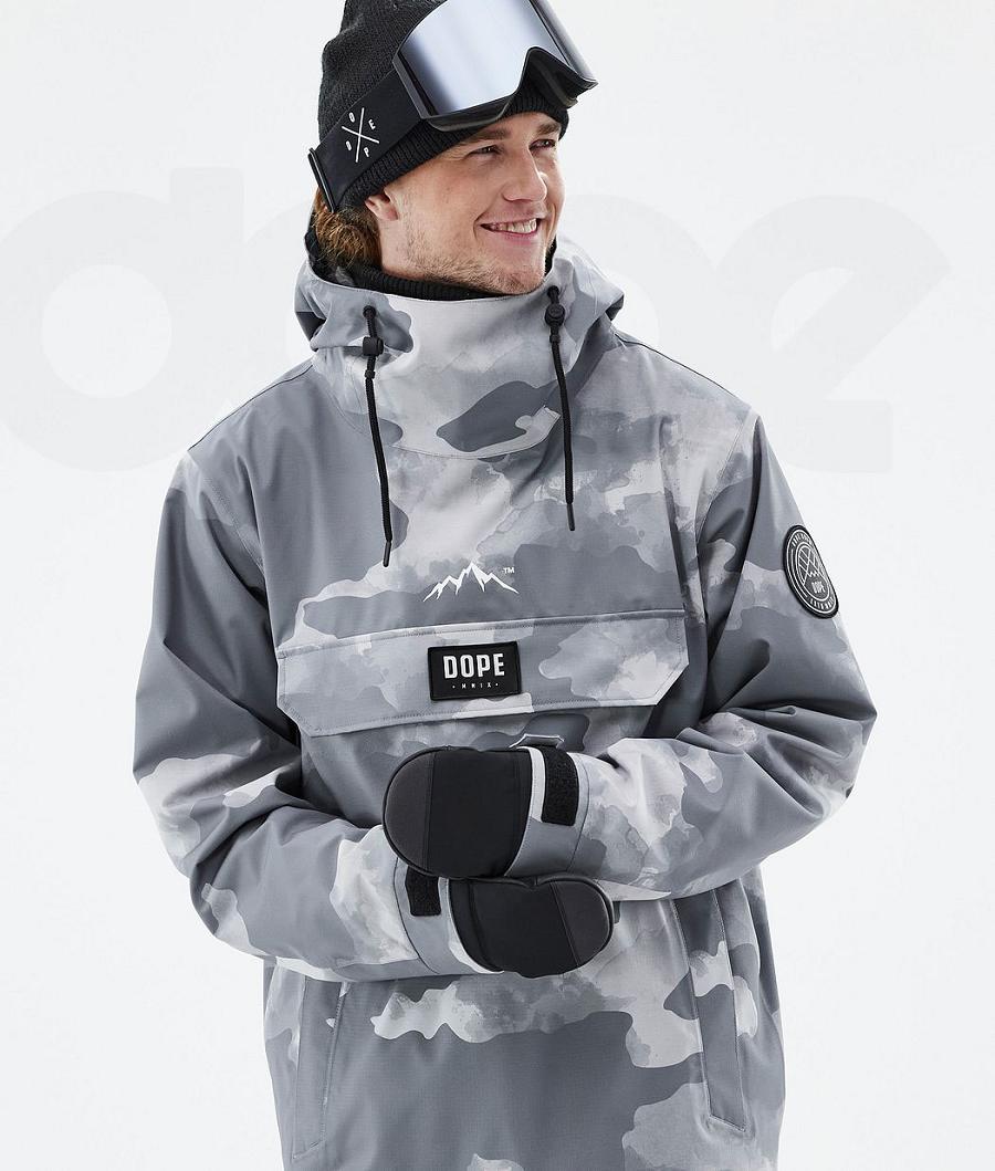 Chaquetas De Esquí Dope Blizzard Hombre Gris Camuflaje | ESKI2904