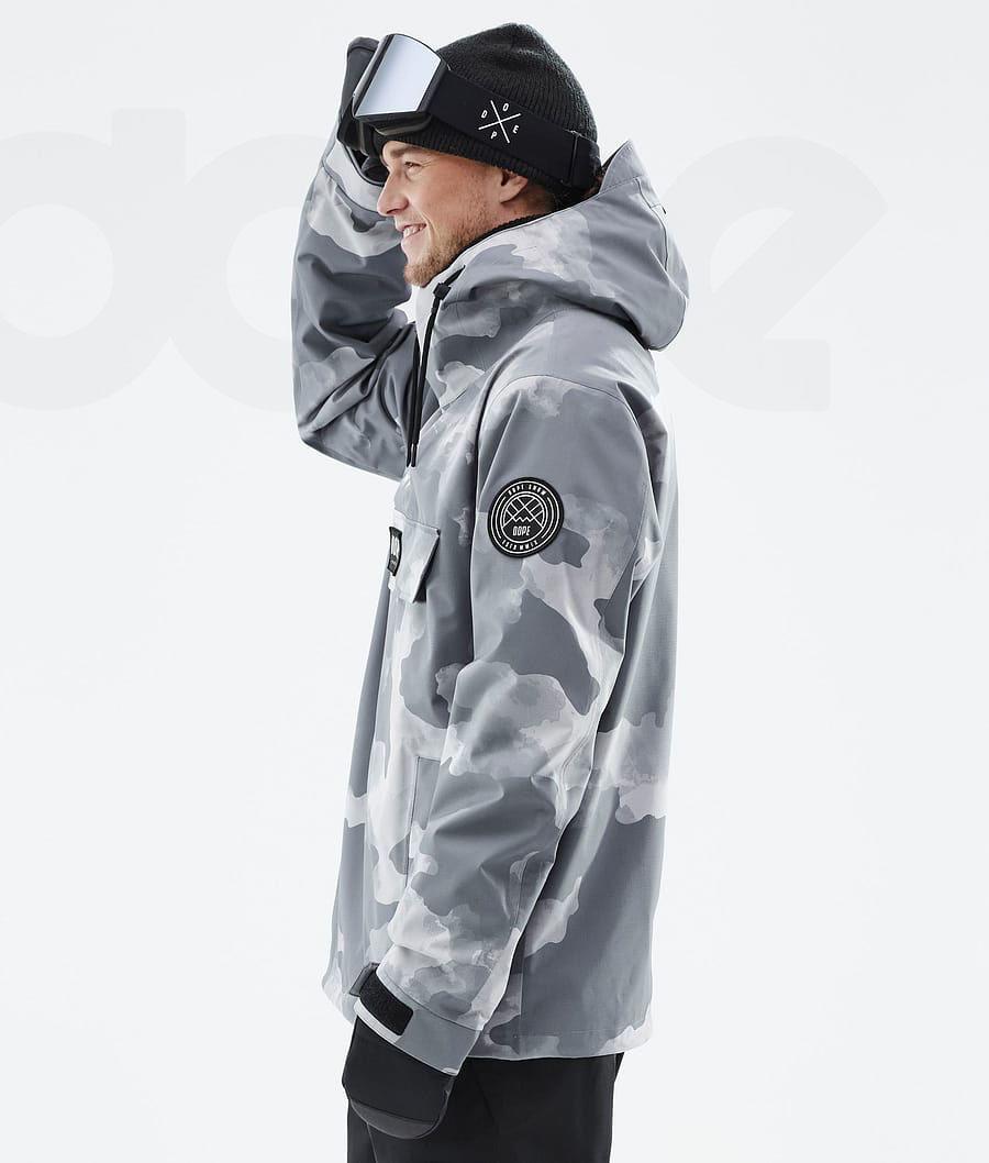 Chaquetas De Esquí Dope Blizzard Hombre Gris Camuflaje | ESKI2904