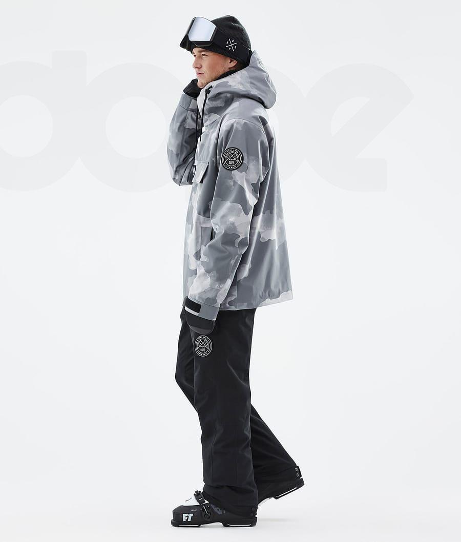 Chaquetas De Esquí Dope Blizzard Hombre Gris Camuflaje | ESKI2904