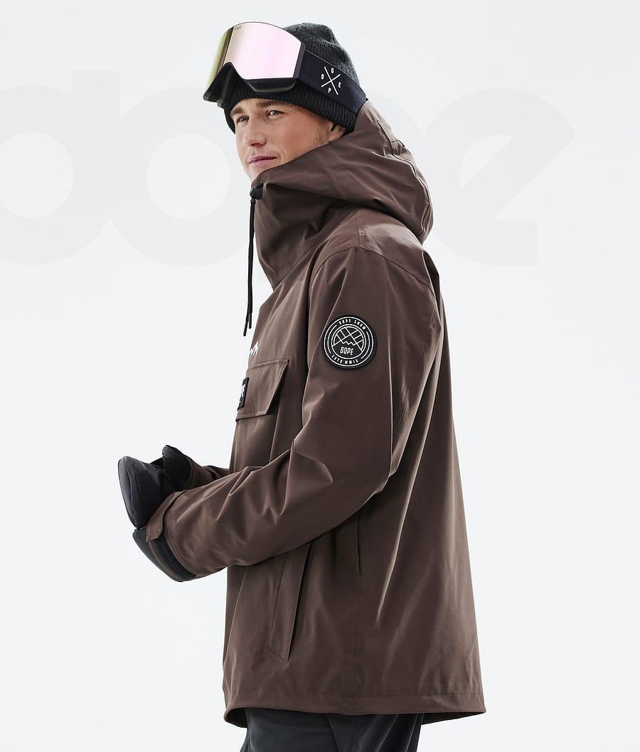 Chaquetas De Esquí Dope Blizzard Hombre Cafe | ESVD2899