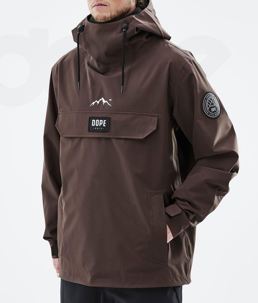 Chaquetas De Esquí Dope Blizzard Hombre Cafe | ESVD2899