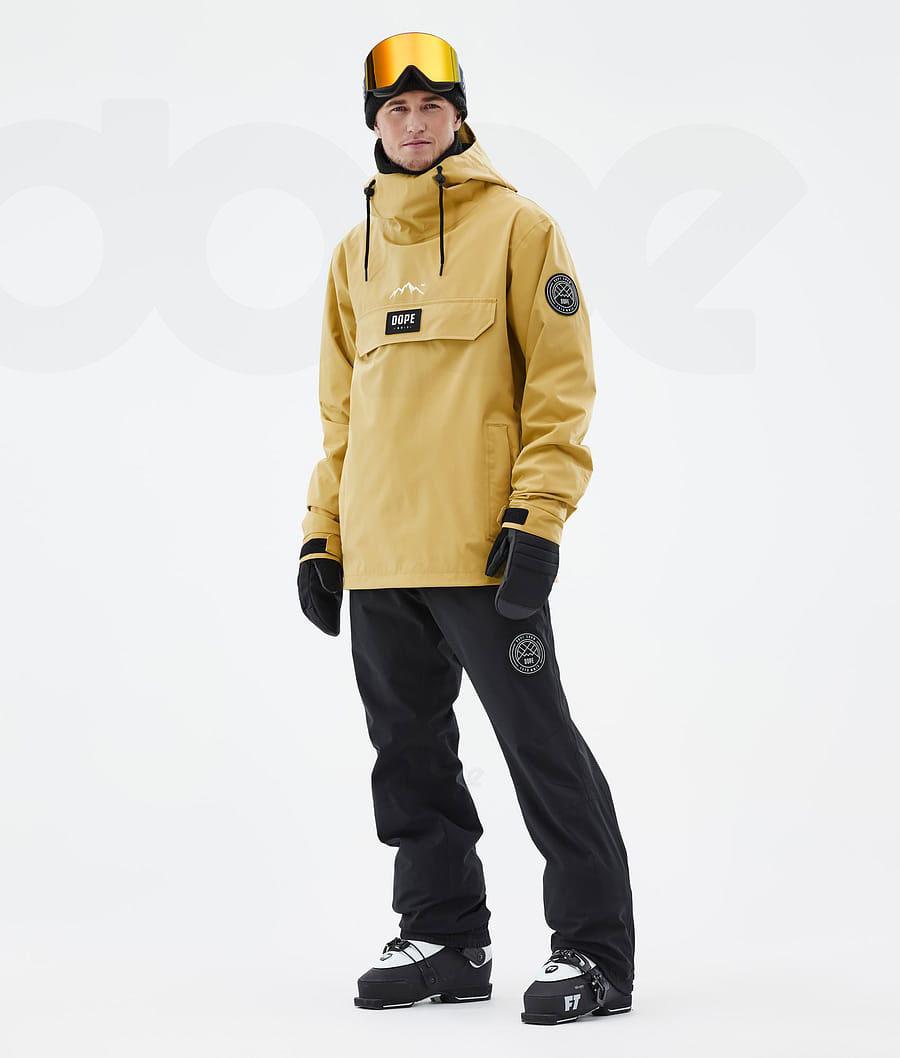 Chaquetas De Esquí Dope Blizzard Hombre Amarillo | ESXF2901